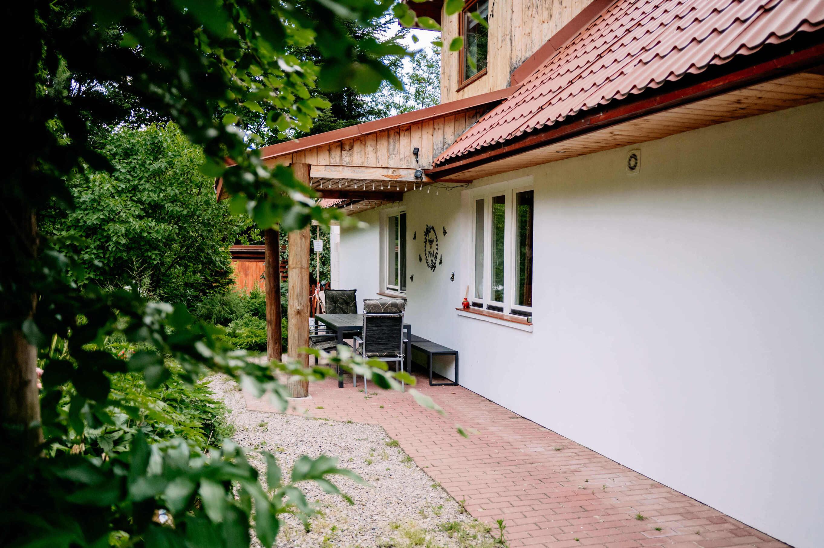 Dom z ogrodem z innej perspektywy