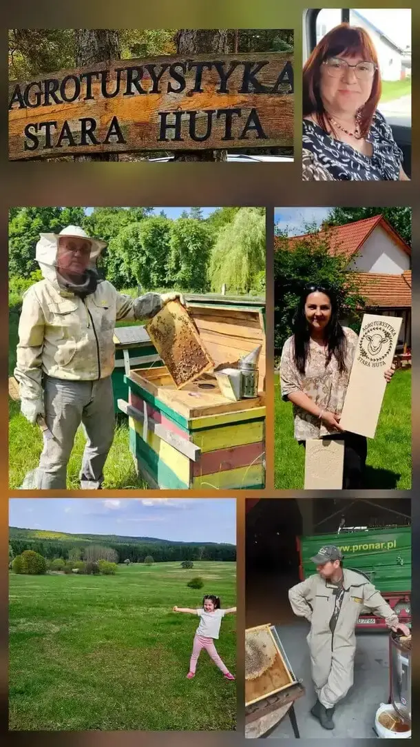 kolaż zdjęć rodziny