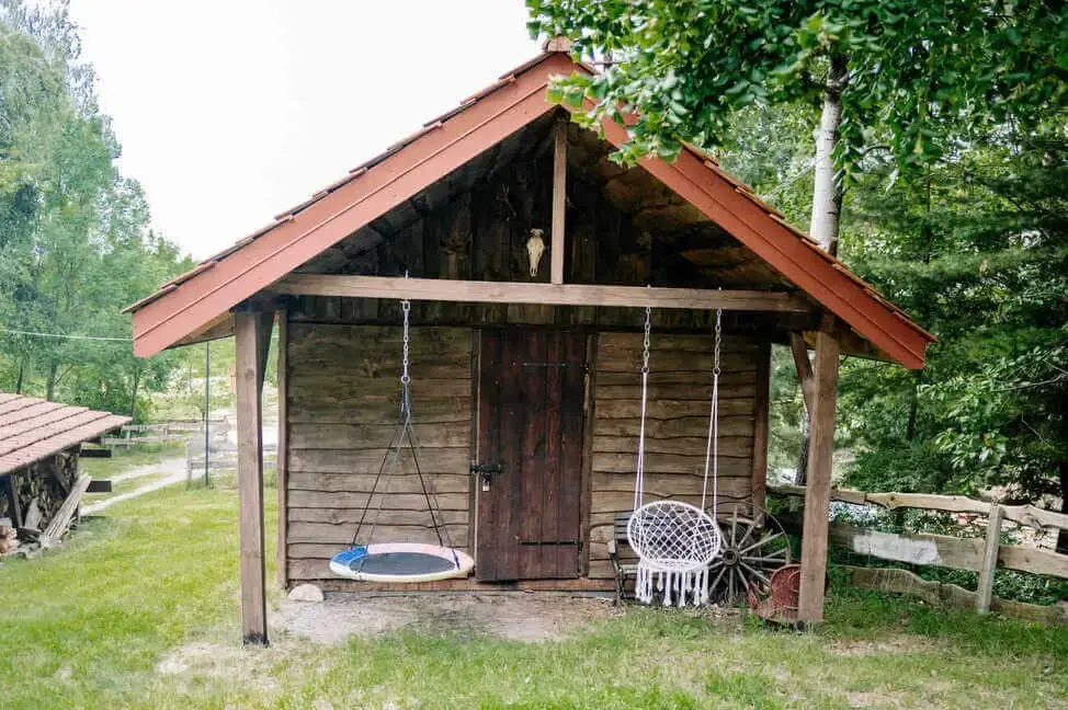Drewniana chata