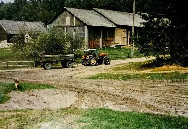 Stare zabudowania wiejskie